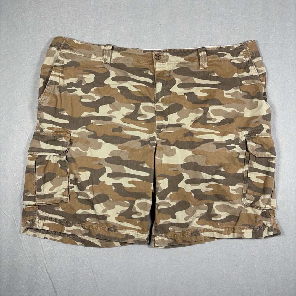 True Nation Men's Camo Cargo Shorts Size XL